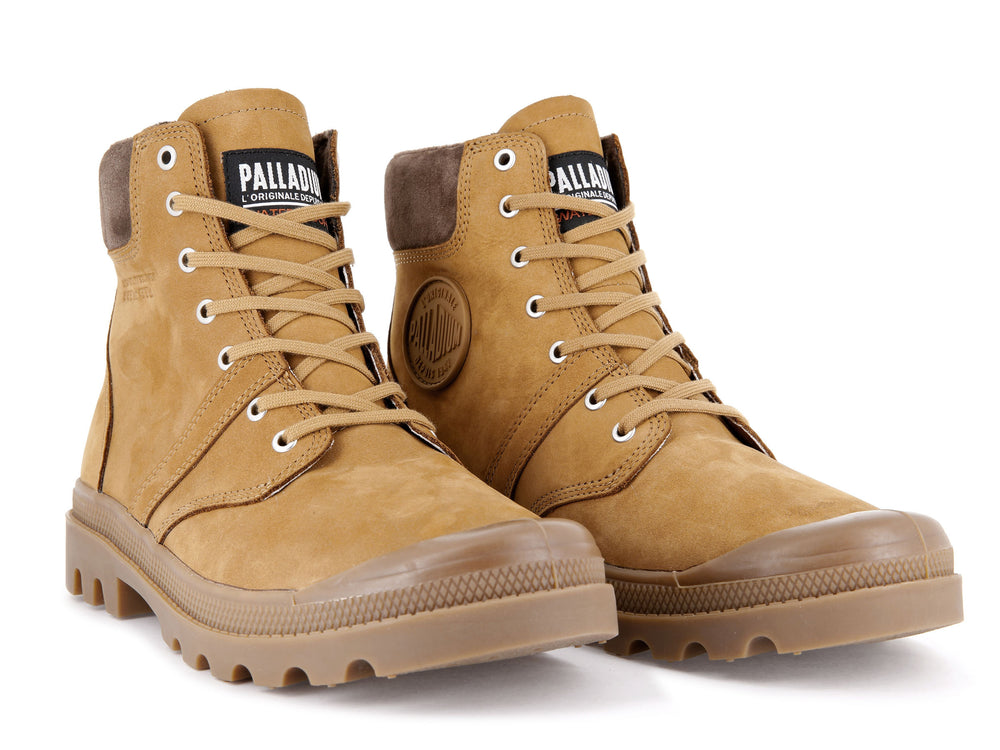 Botas Palladium PALLABROUSSE CUFF WATERPROOF + Hombre Apple Cinnamon | Costa Rica-45798